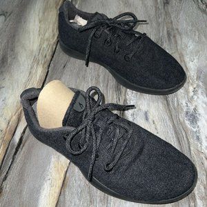 Allbirds Men's Wool Runners Natural Black Comfort Shoes Size 10